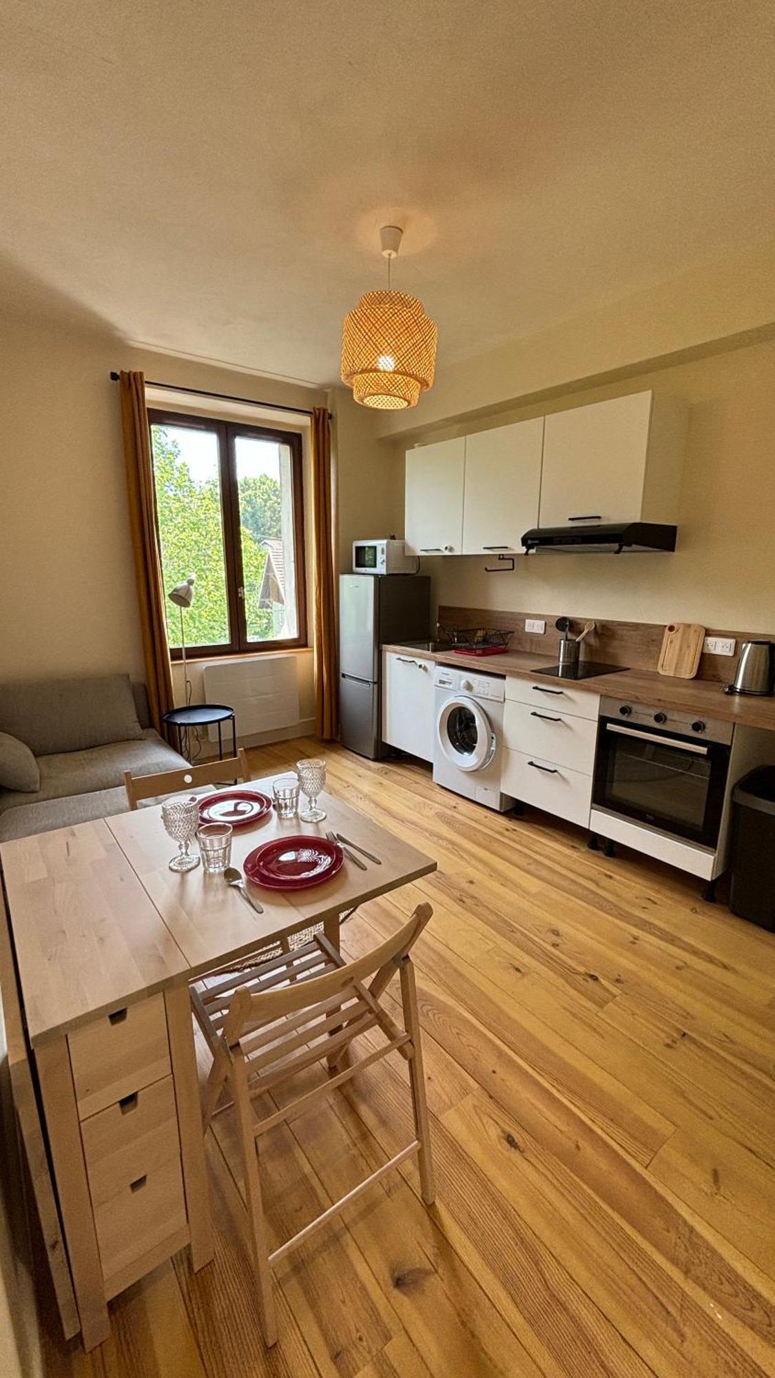 Appartement T2 Cocon Avec Balcon Et Parking à La Roche-sur-Foron Extérieur photo