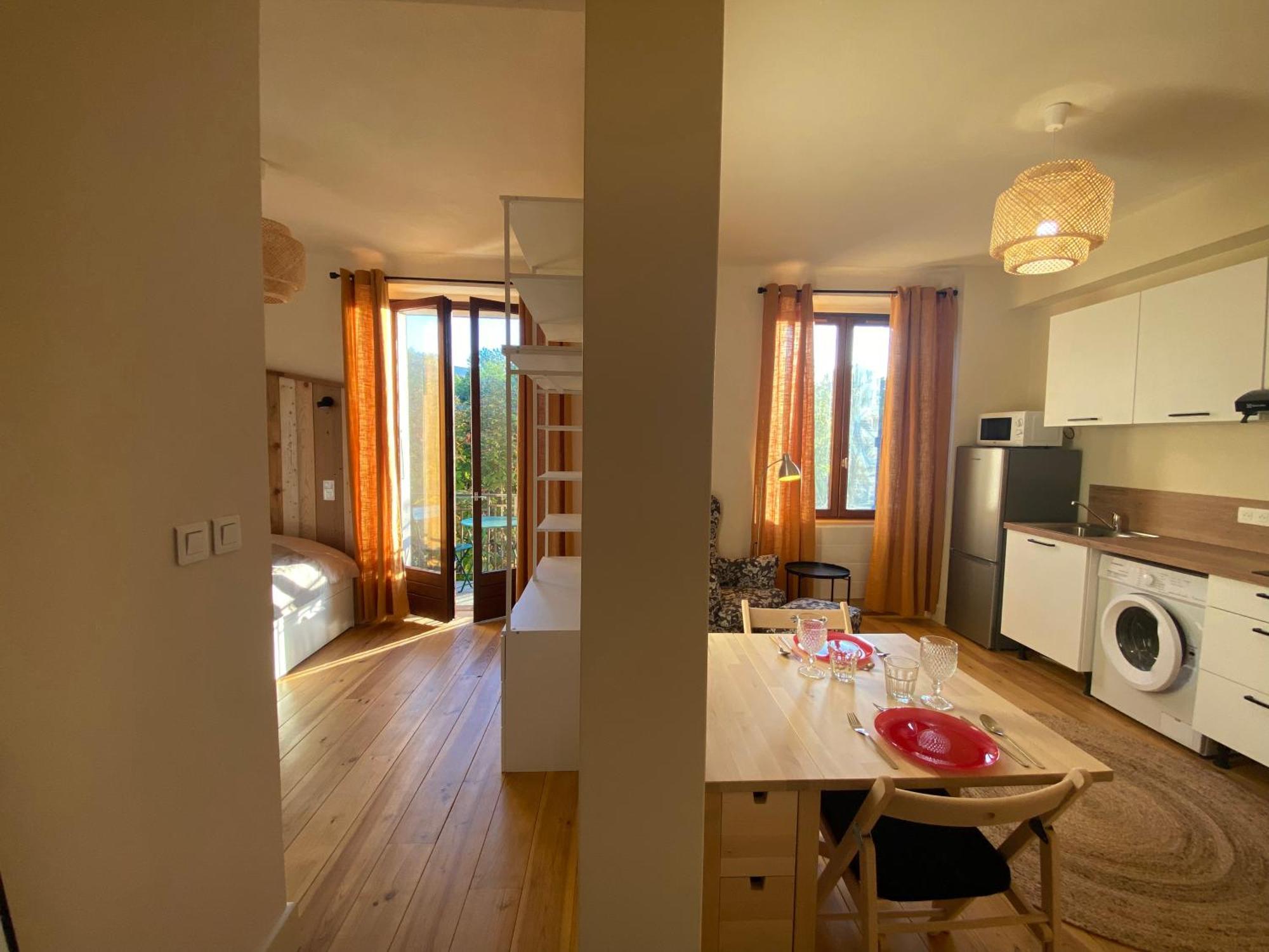 Appartement T2 Cocon Avec Balcon Et Parking à La Roche-sur-Foron Extérieur photo